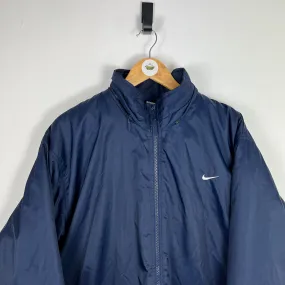 00s Nike winter jacket navy XL