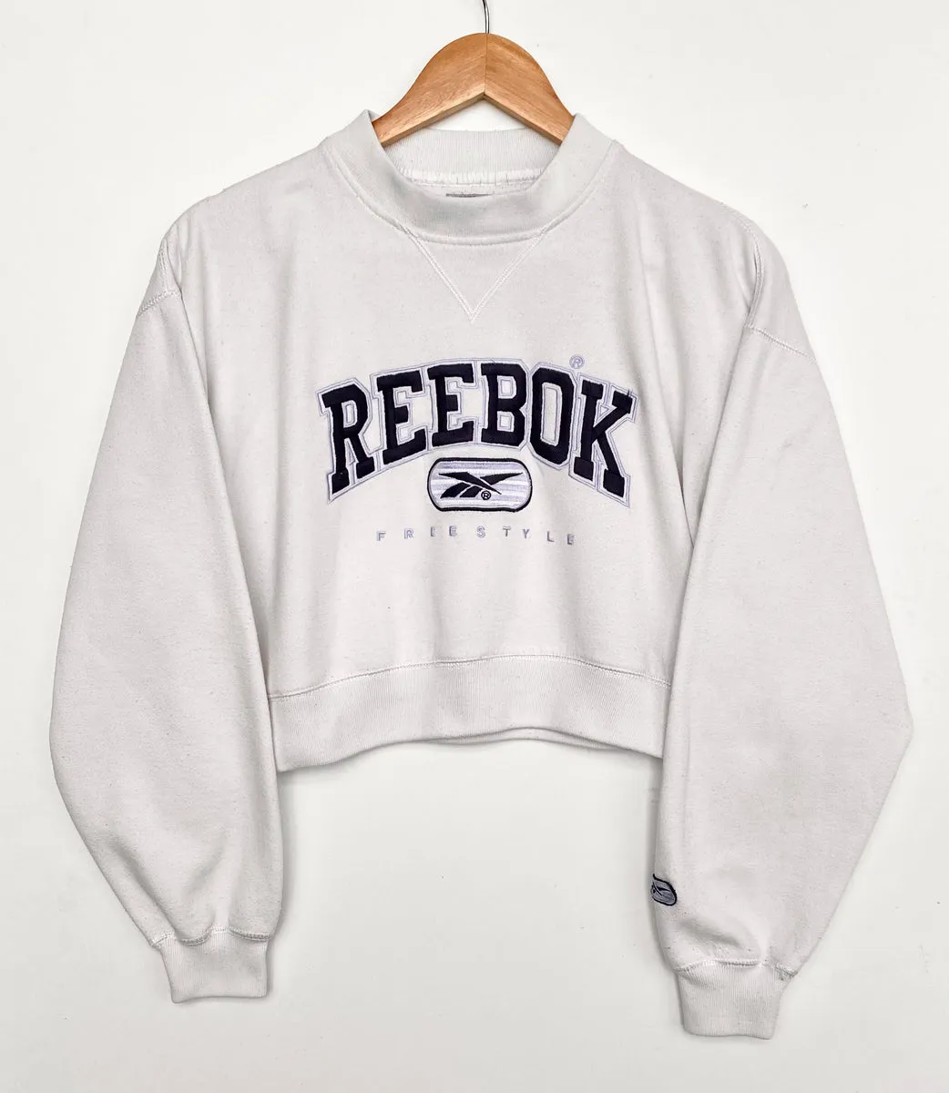 00s Reebok Cropped Sweatshirt (M)