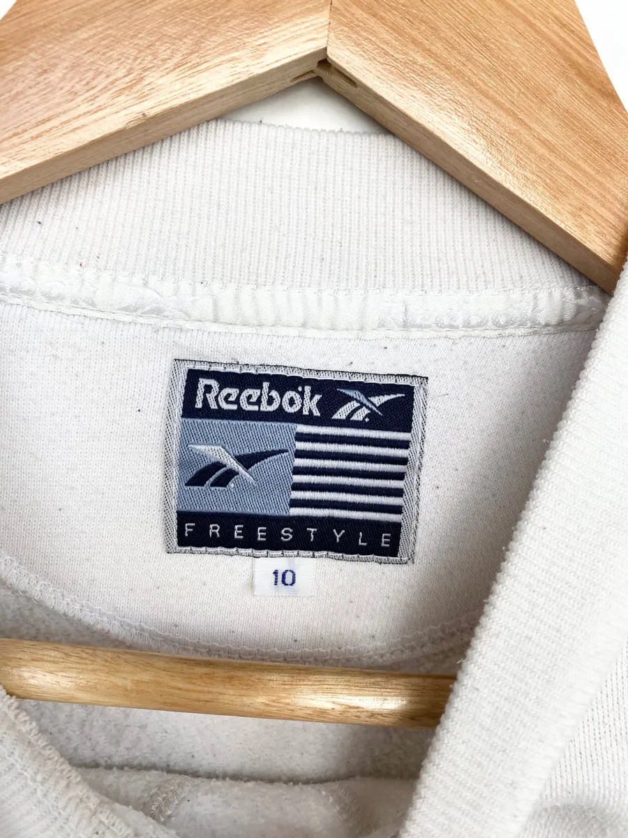 00s Reebok Cropped Sweatshirt (M)