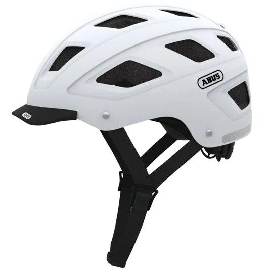 Abus Hyban City Helmet - Polar Matt White