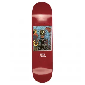 Alltimers Will NVA Skateboard Deck 8.1