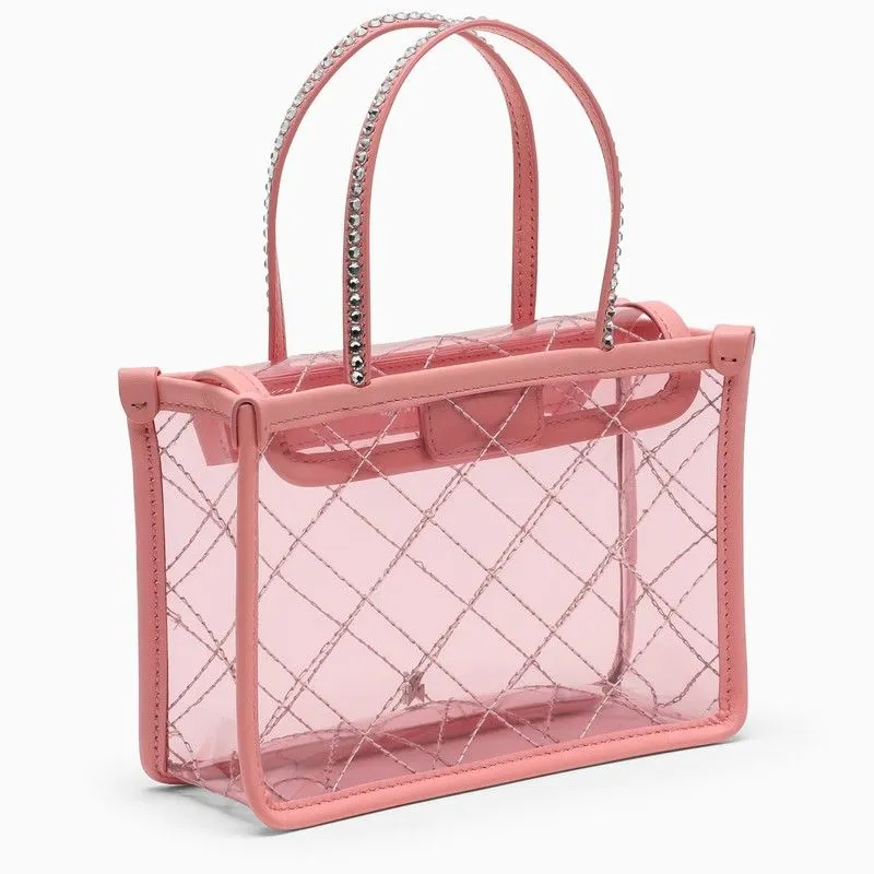 AMINI BETTY BABY PINK PVC BAG