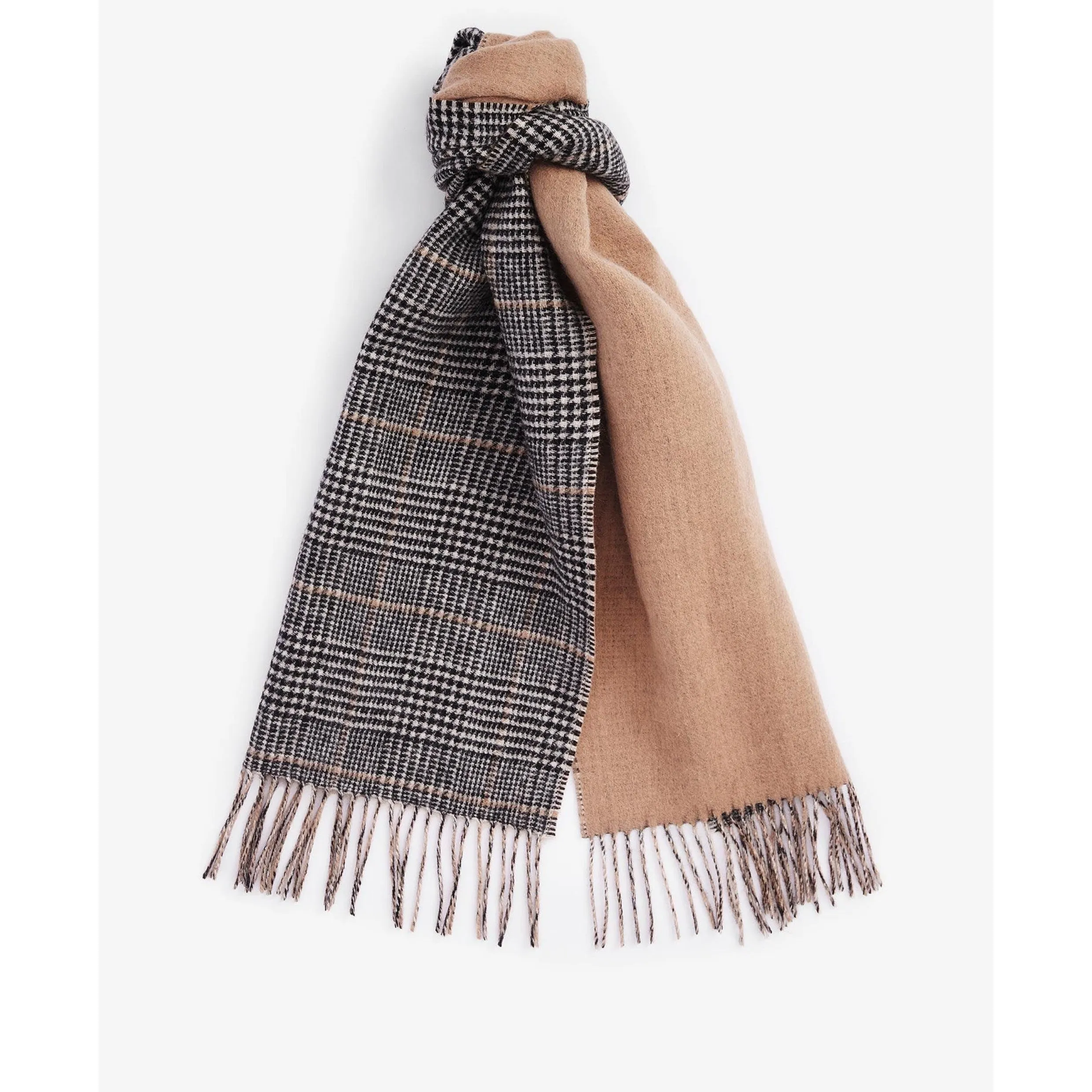 Barbour Noelle Lambswool Scarf In Camel LSC0462CM31