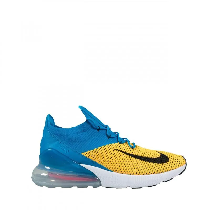 Baskets Nike Air Max 270 Flynit - Jaune - Homme