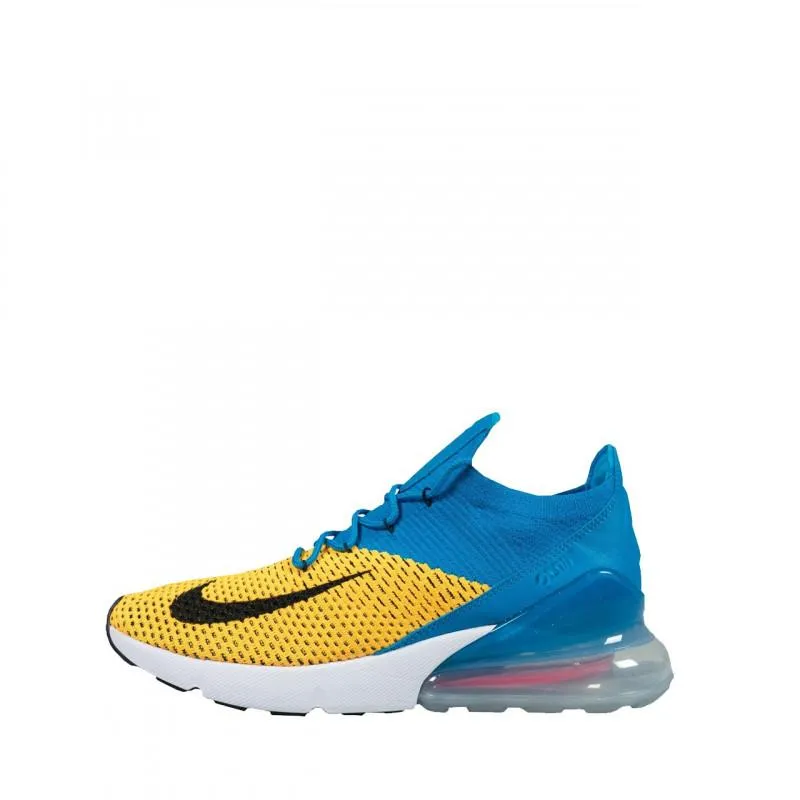 Baskets Nike Air Max 270 Flynit - Jaune - Homme