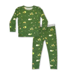 Bellabu Bear 2 piece PJ Set - Camping