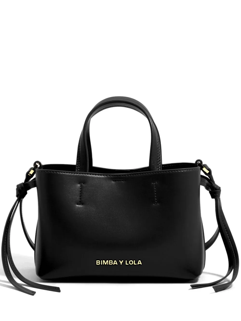 Bimba y Lola mini Chihuahua cross body bag - Black