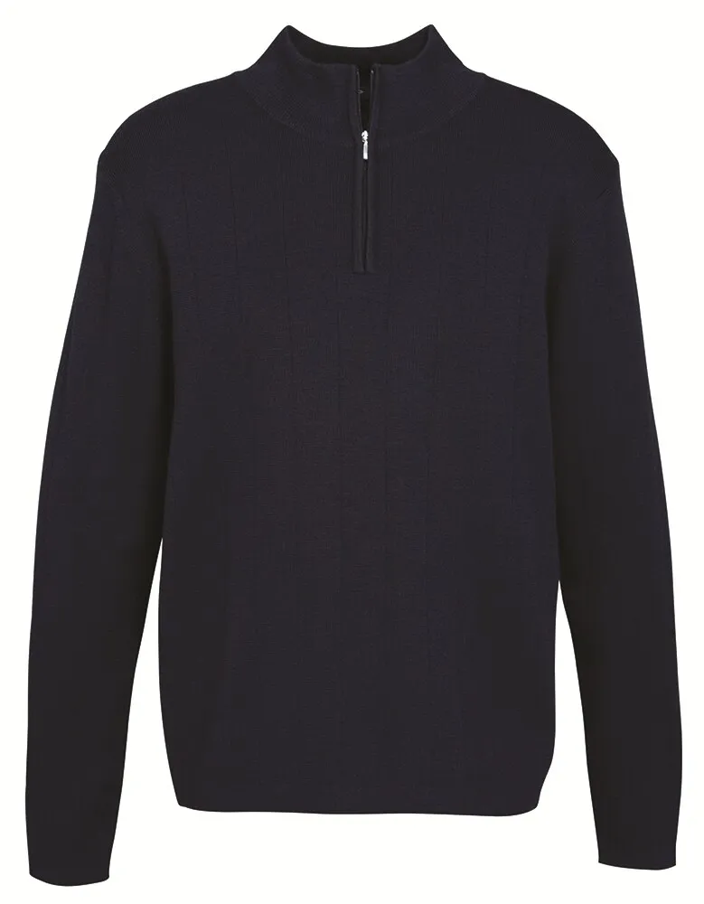 Bizcollection WP10310 Mens Pullover - Wool - Navy - XS