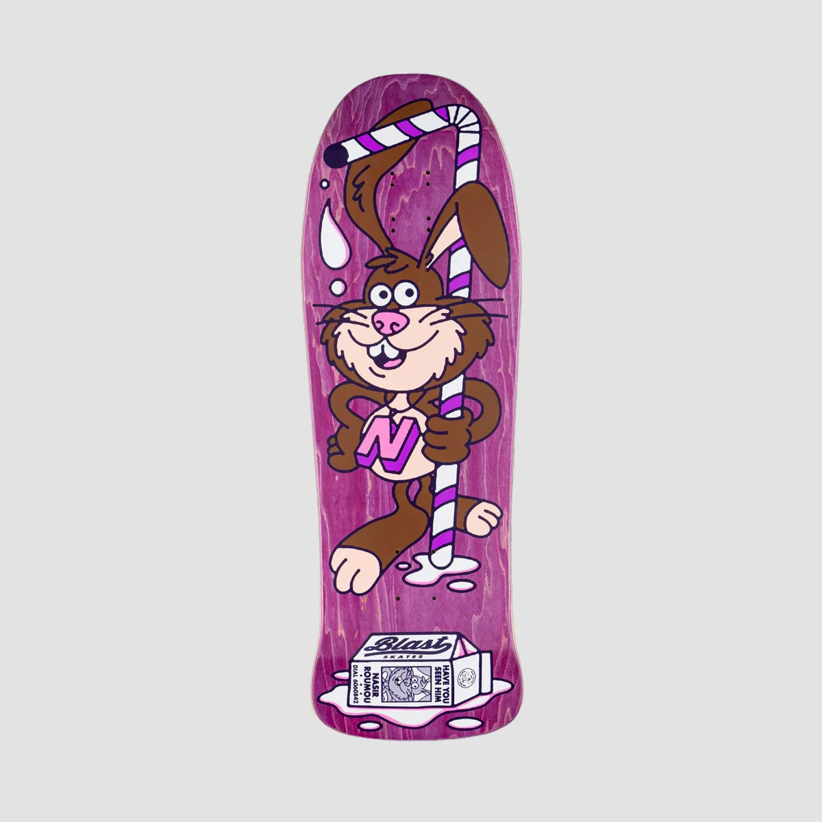 Blast Skates Nasir Roumou Signature Skateboard Deck - 10