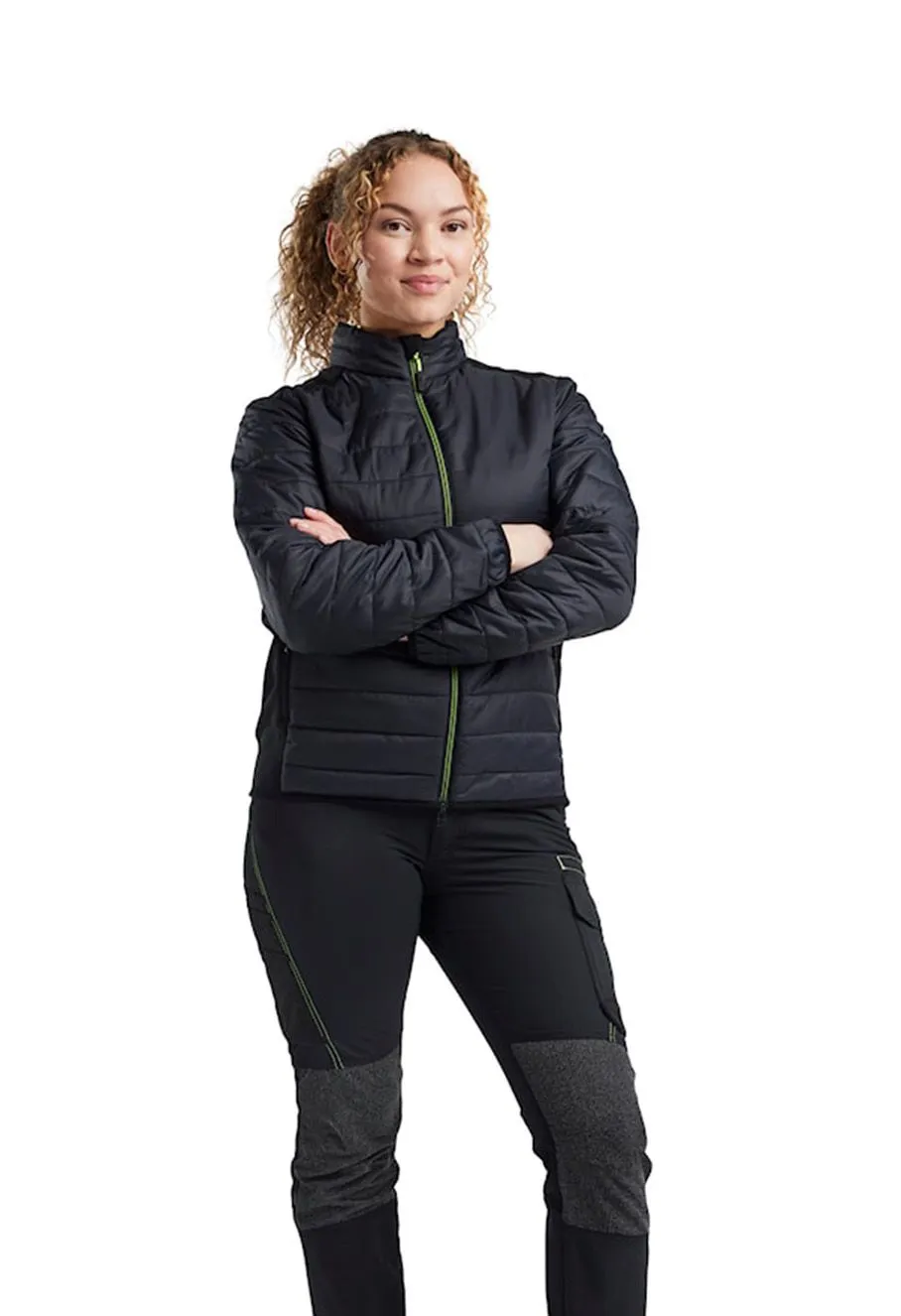 Blåkläder Work Jacket Lined Women 4715 - black Yellow