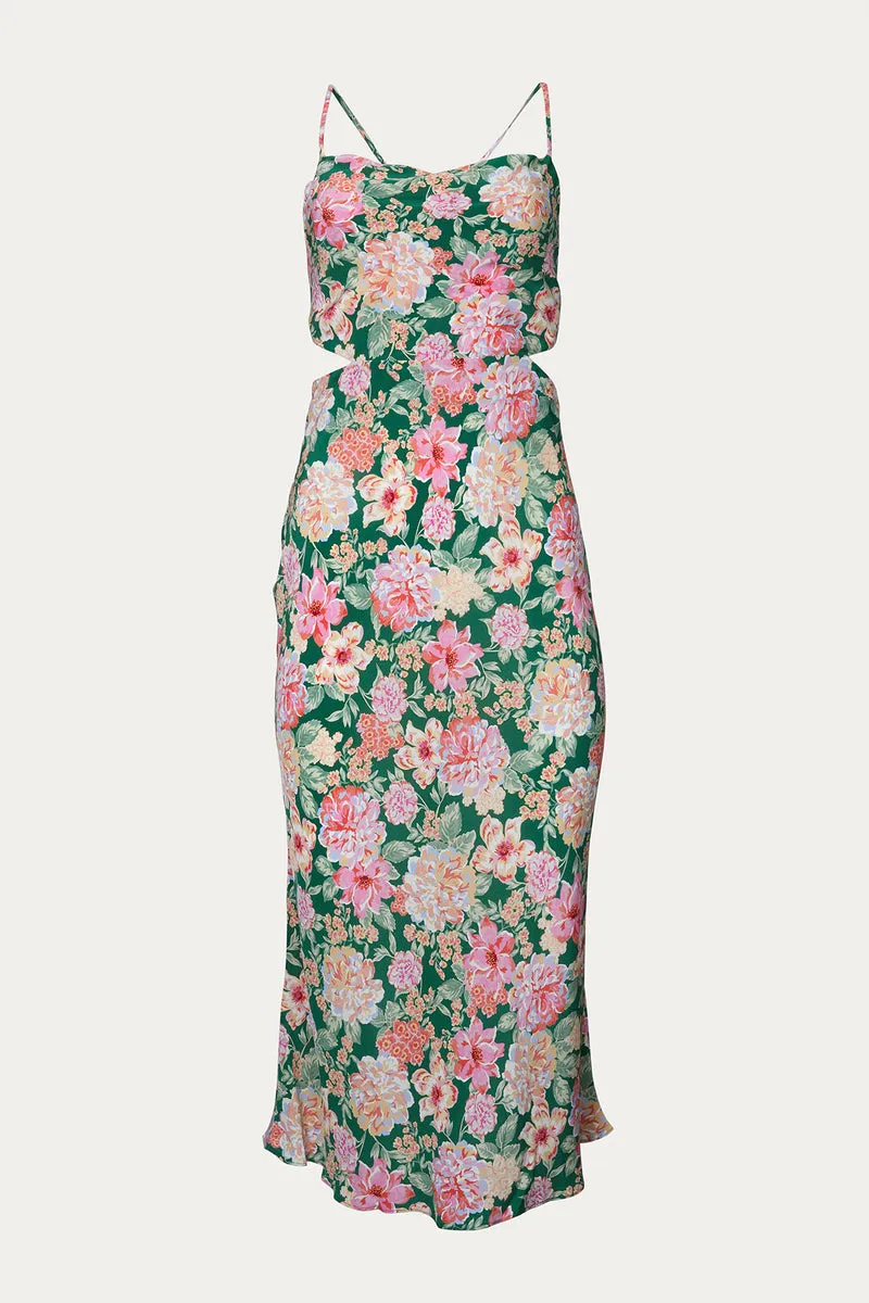 BOTANICA MIDI DRESS