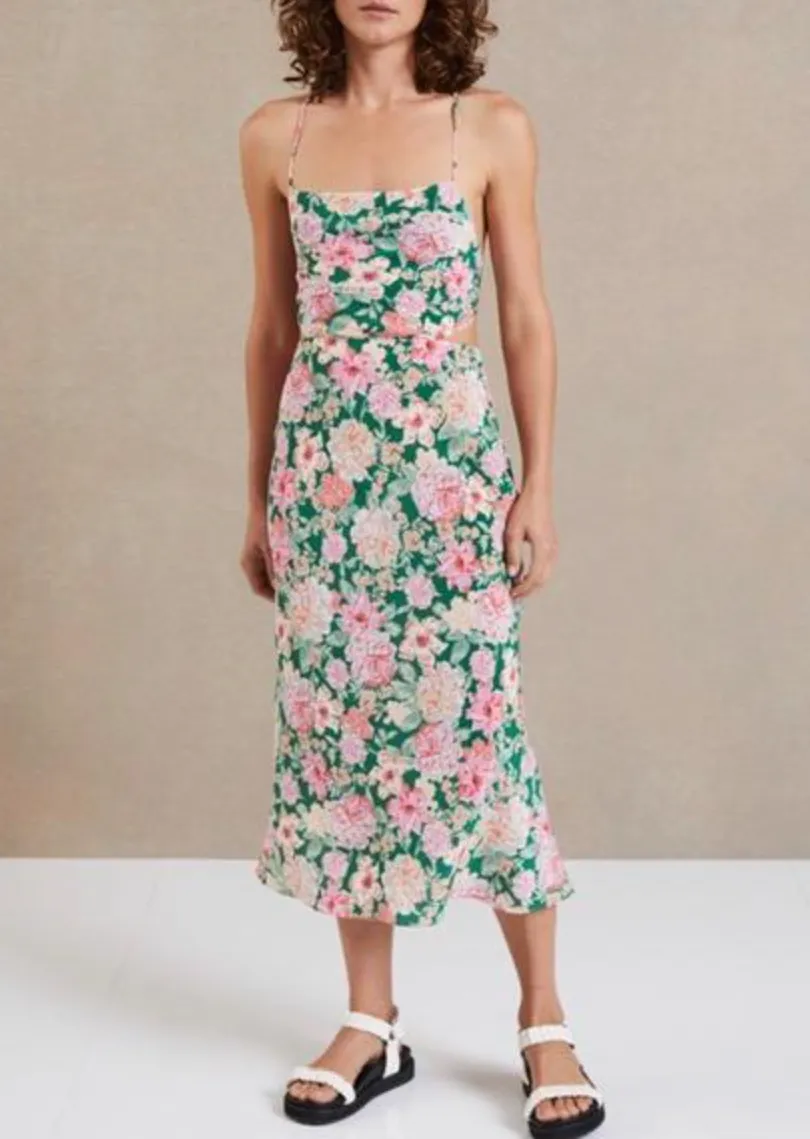 BOTANICA MIDI DRESS