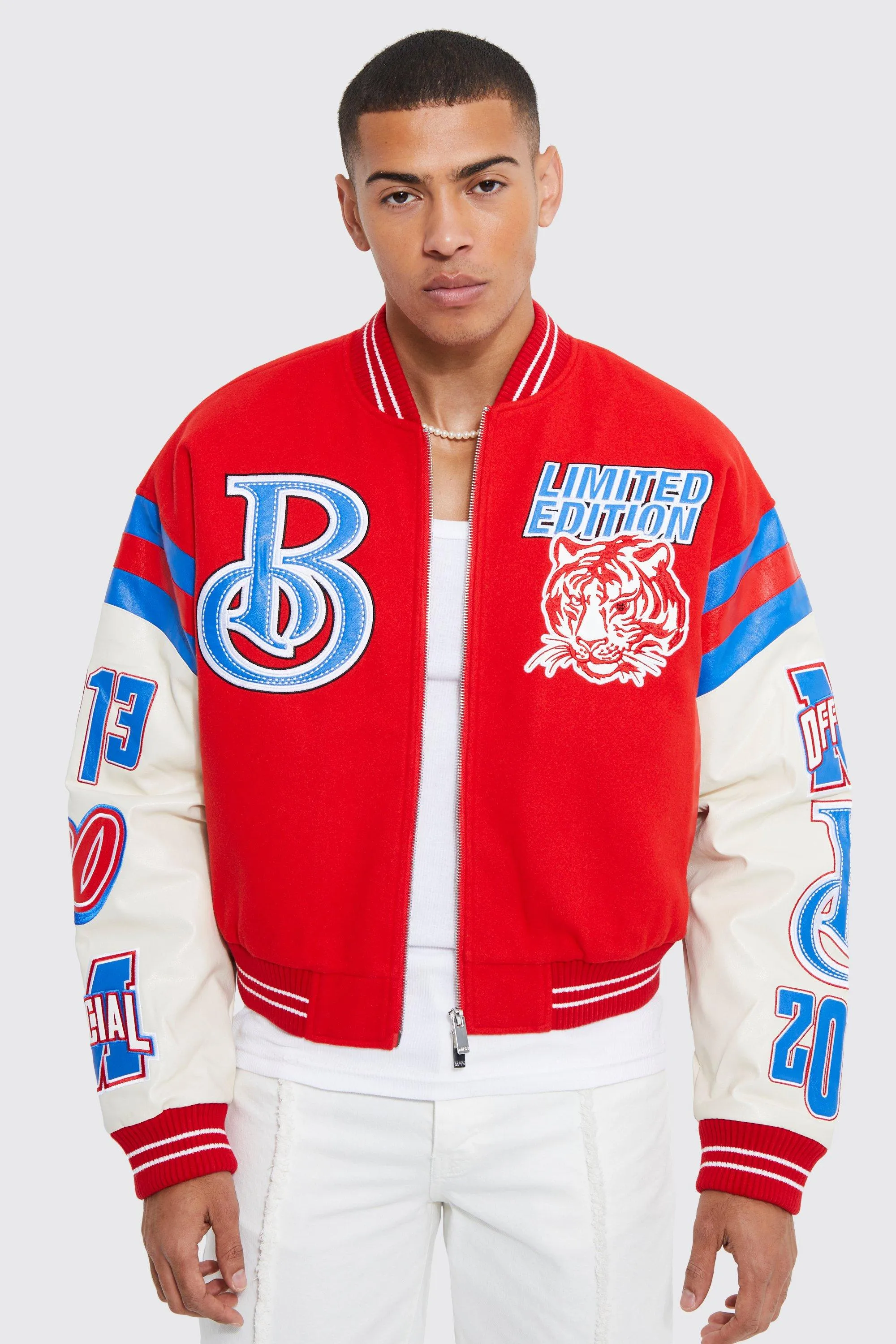 Boxy Limited Edition Tiger Varsity Jacket