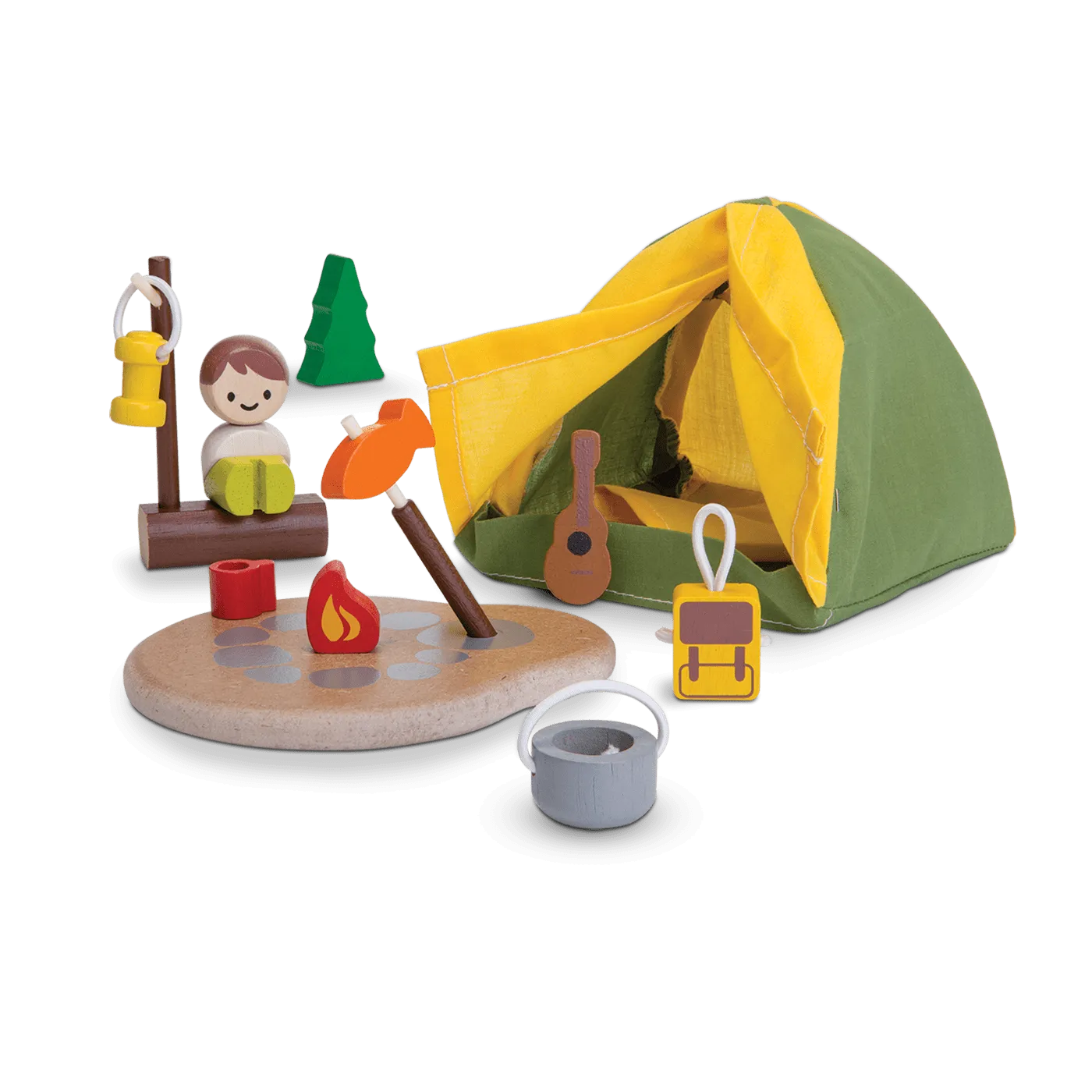 Camping Wooden Play Set from PlanToys