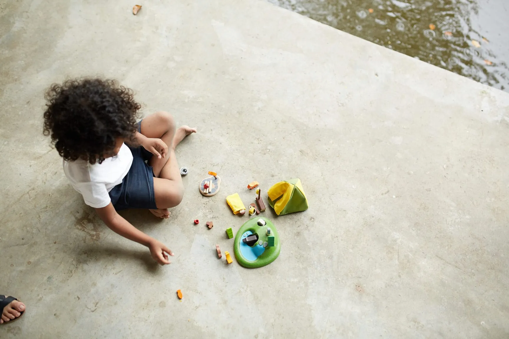 Camping Wooden Play Set from PlanToys