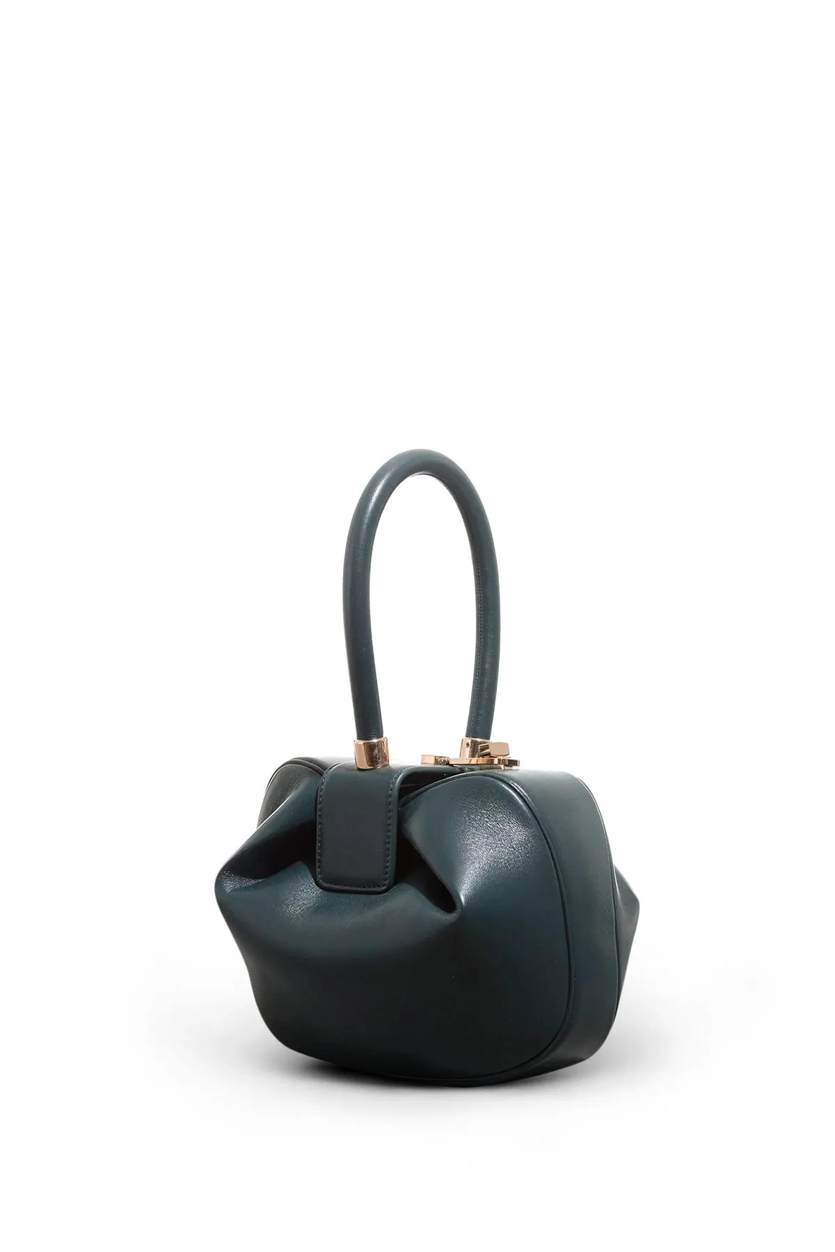 Demi Bag in Green Nappa Leather