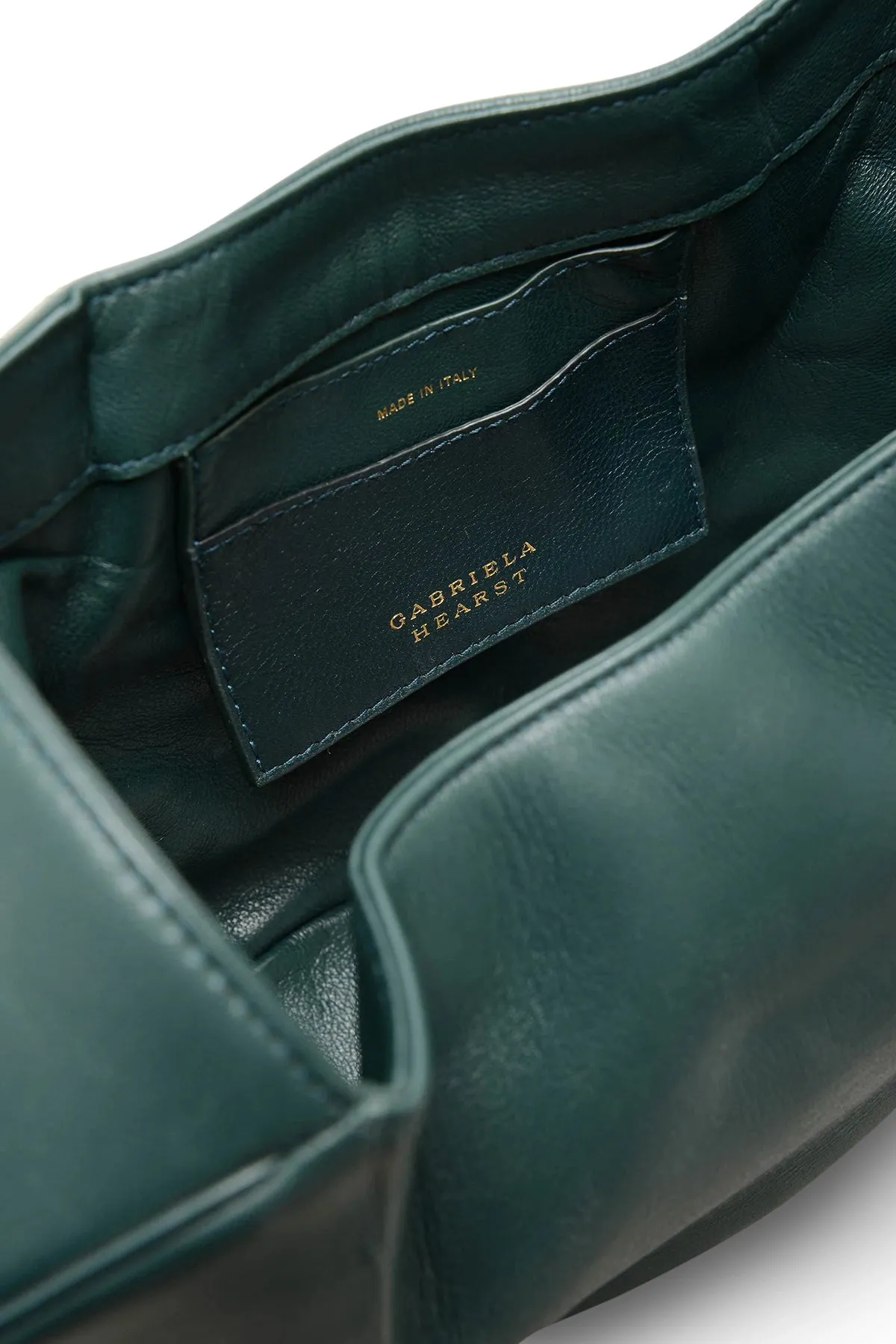 Demi Bag in Green Nappa Leather