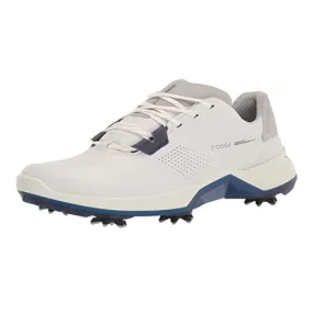 ECCO Men's Golf Biom G5 Golf Shoe White/Blue Depths