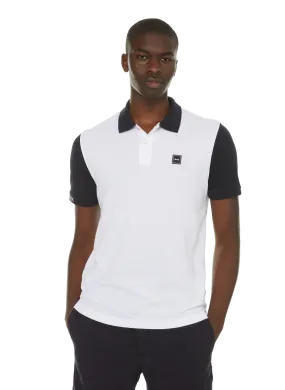 Eden park   Cotton polo shirt  - White