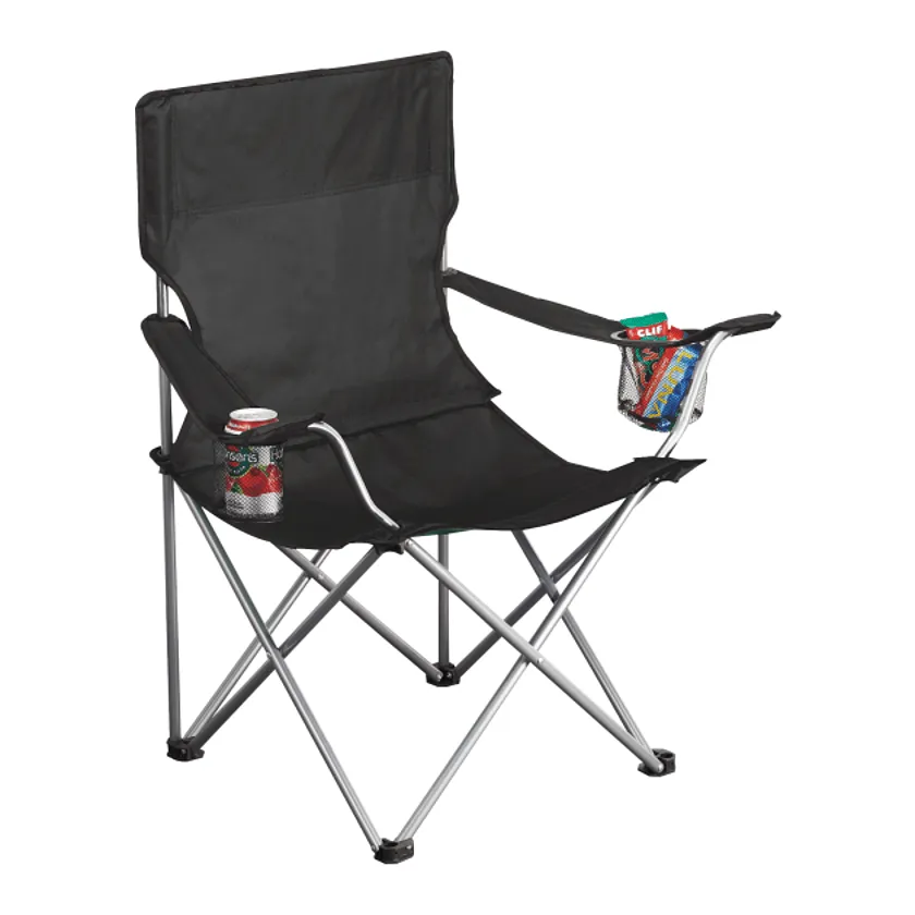 Fanatic Event Folding Chair, Black [Shumaker & Sieffert]