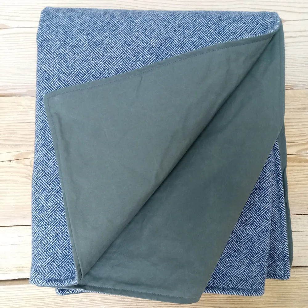 Farlows Lambswool and Waxed Cotton Picnic Blanket