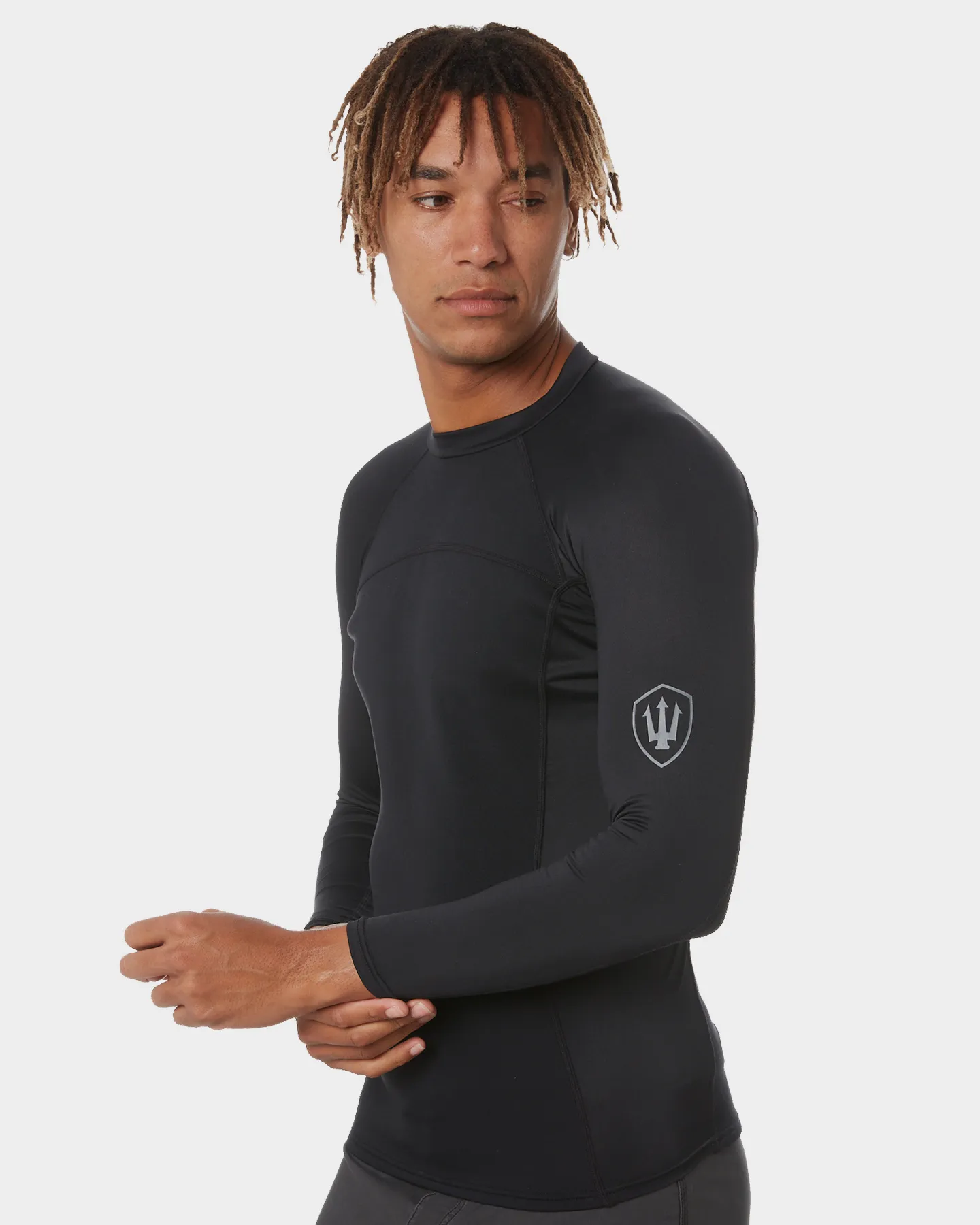 Fk Surf Mens Neo Lycra Ls Wetsuit Jacket - Black | SurfStitch