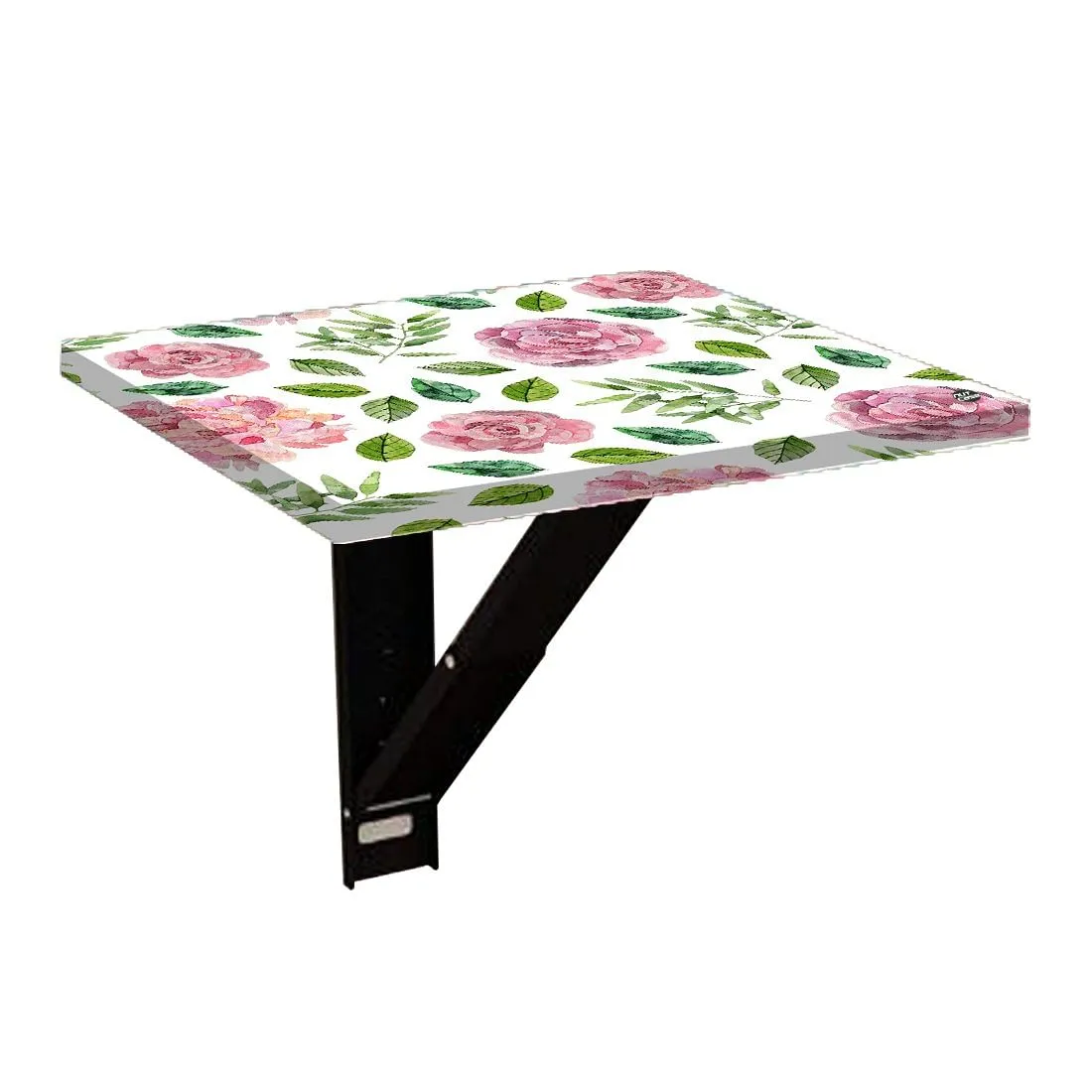 Folding Wall Mount Bedside Table - Floral Designer