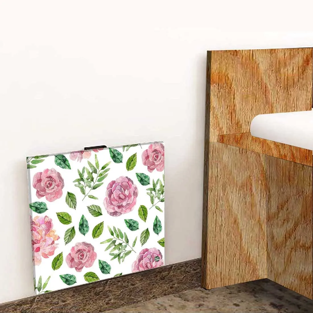 Folding Wall Mount Bedside Table - Floral Designer