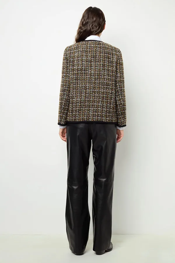 Gerard Darel MARGAUX BRAID TWEED JACKET