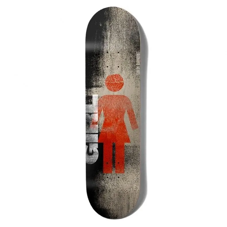 Girl Skateboard Co. Roller OG Simon Bannerot Skateboard Deck 8.0