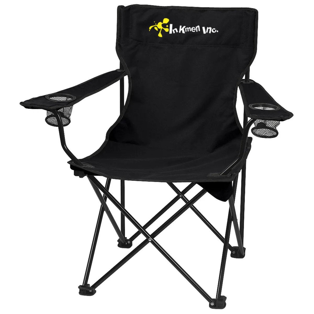 Hit Black Folding Chair With Carrying Bag