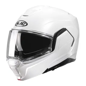 HJC I100 Plain Helmet - White