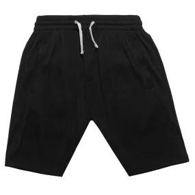 HOMME+ Pleating Short Black