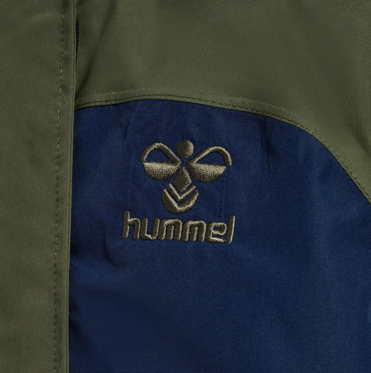 Hummel Kids' hmlMONSUN TEX Shell Jacket Olive Night | Buy Hummel Kids' hmlMONSUN TEX Shell Jacket Olive Night here | O