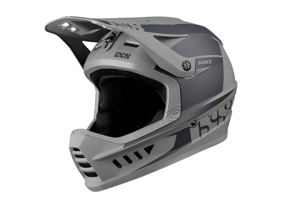 iXS Xact Evo Full Face Helmet - Black-Graphite