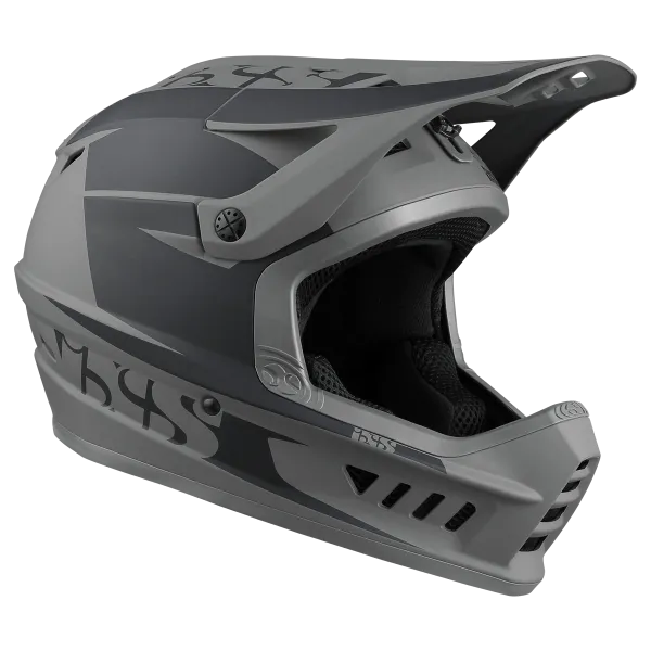 iXS Xact Evo Full Face Helmet - Black-Graphite