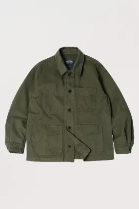 Jungle Moleskin French Work Jacket - Olive