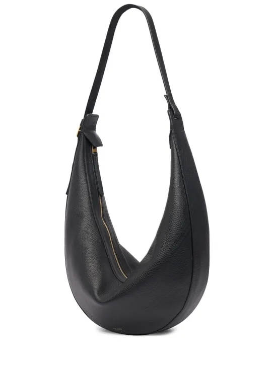 Khaite   Augustina hobo leather shoulder bag 