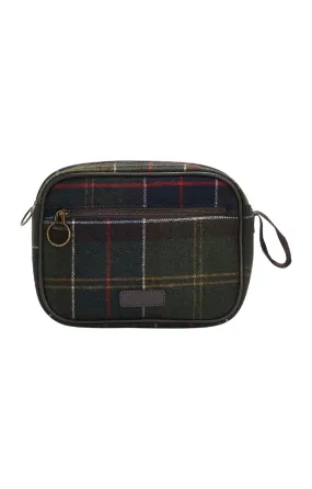 Ladies Barbour Allowhay Tartan Wash Bag