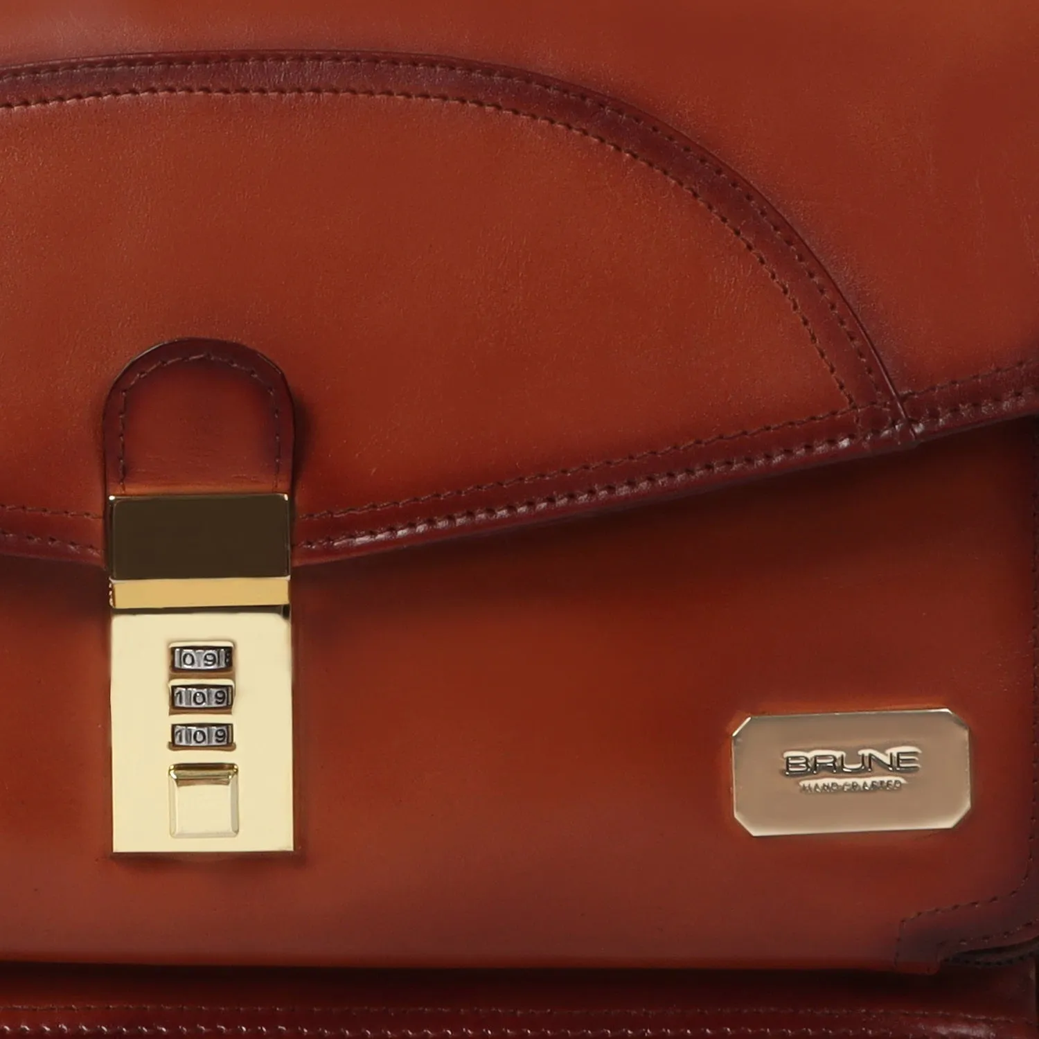 Ladies Sling/Hand-Bag In Tan Leather