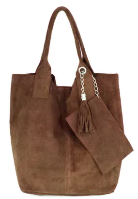 Leather bag woman brown skin arianna