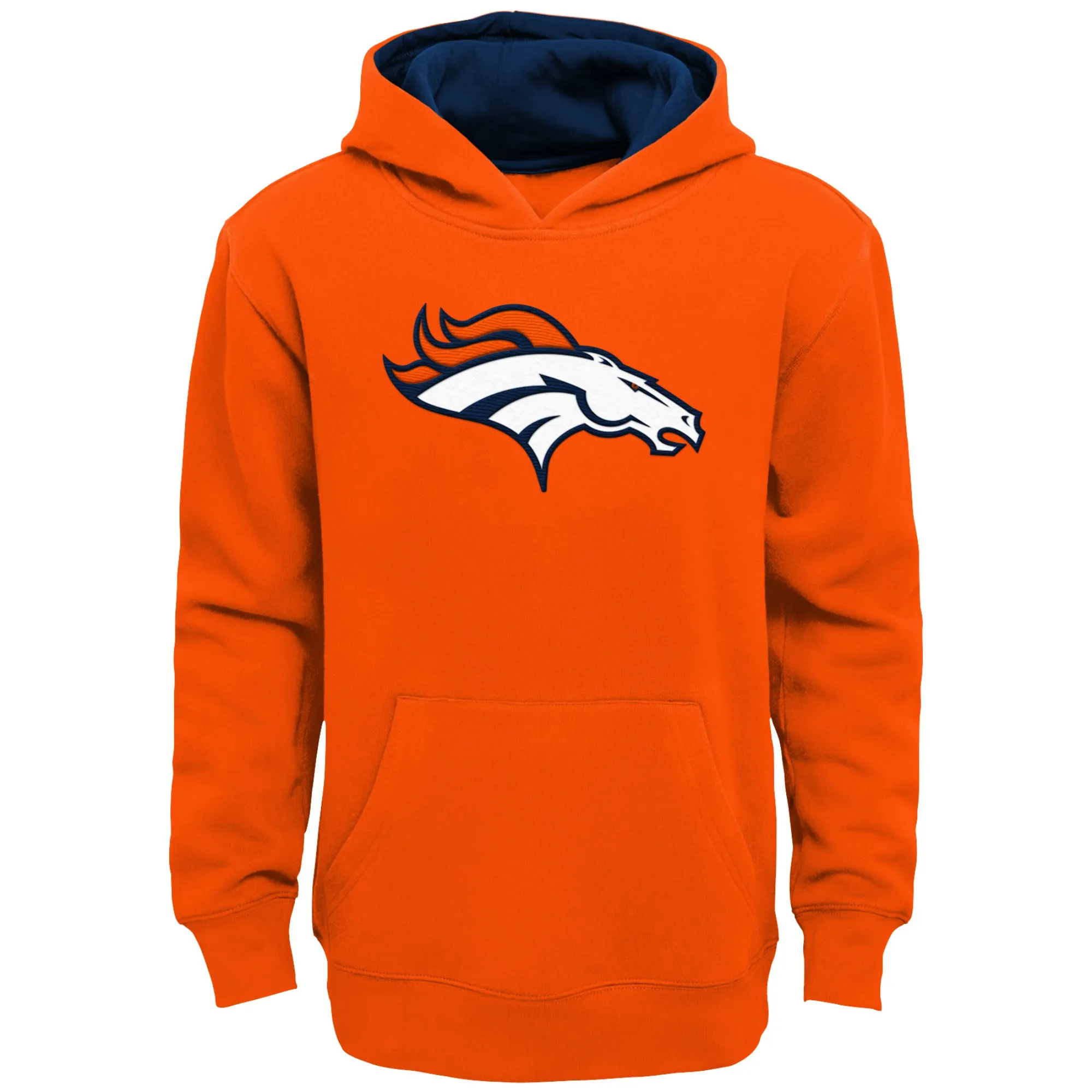 Lids Youth Orange Denver Broncos Prime Pullover Hoodie