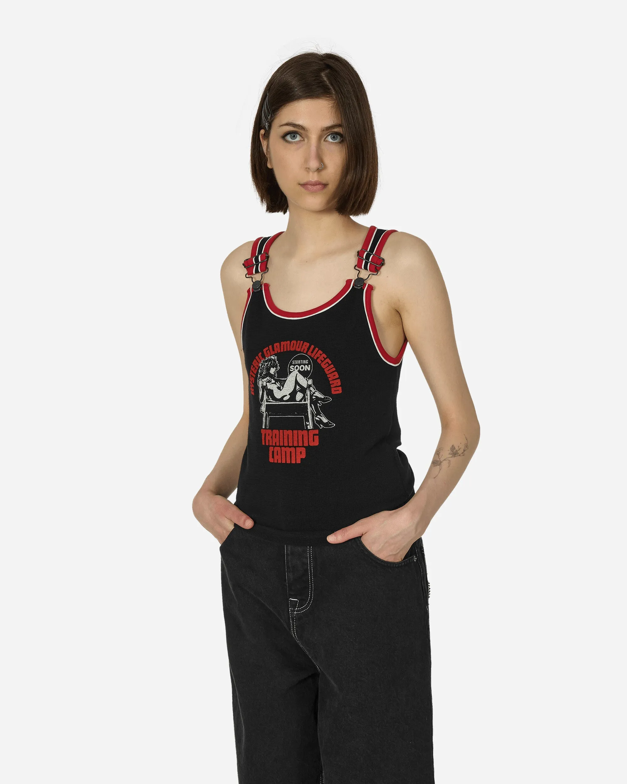 Lifeguard Training Camp Tank Top Black