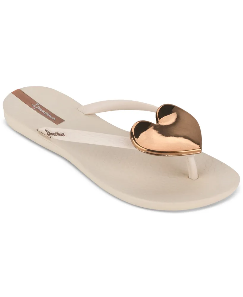 Macy's Ipanema Women's Wave Heart Sparkle Flip-Flop Sandals