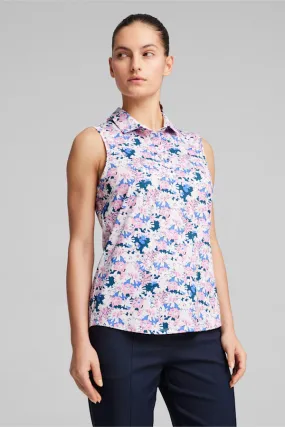 MATTR Bloom Sleeveless Women's Golf Polo