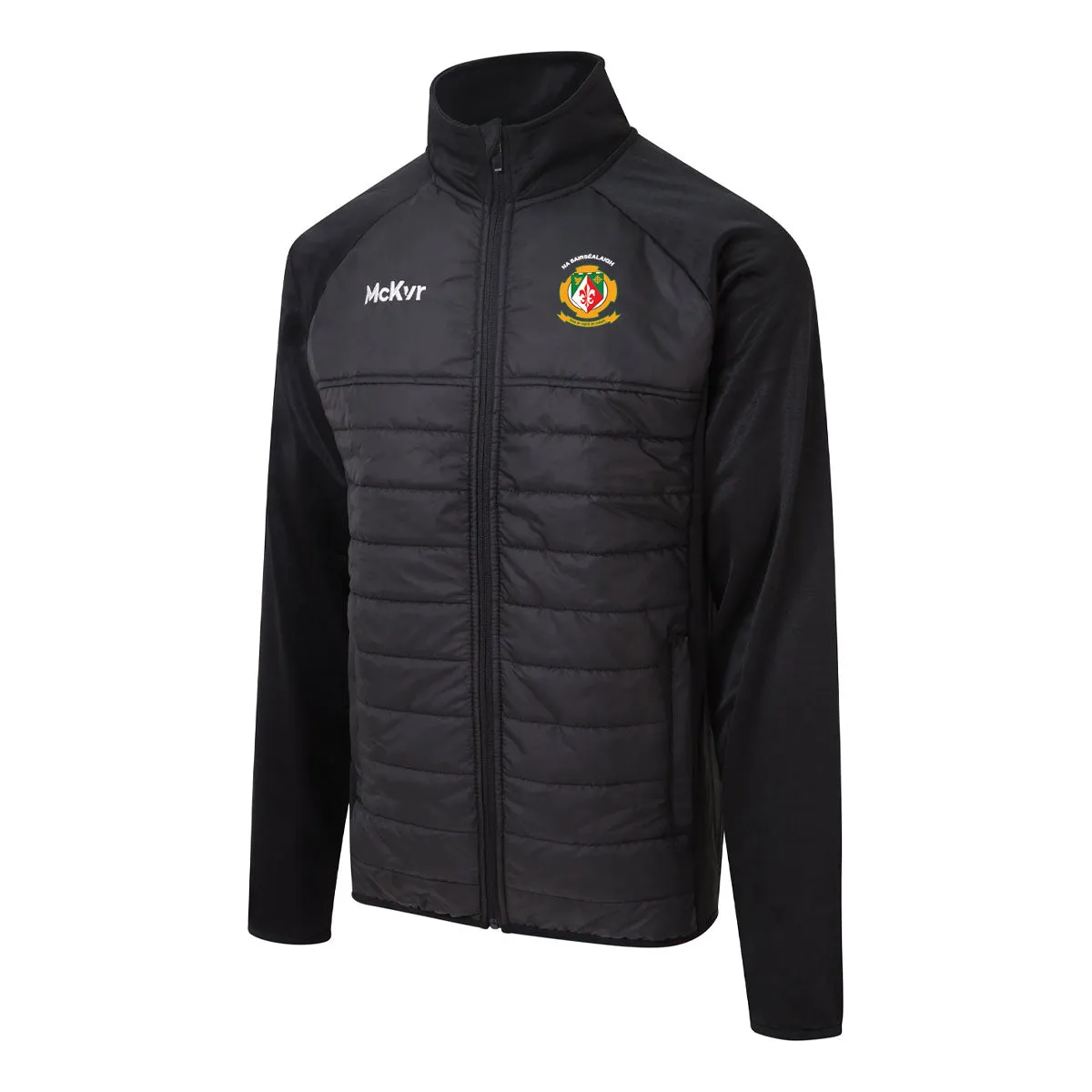 Mc Keever Sarsfields GAA Core 22 Hybrid Jacket - Youth - Black