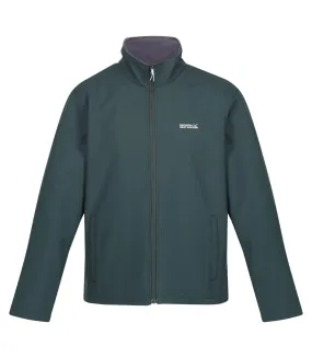 Mens cera v wind resistant soft shell jacket green gables Regatta