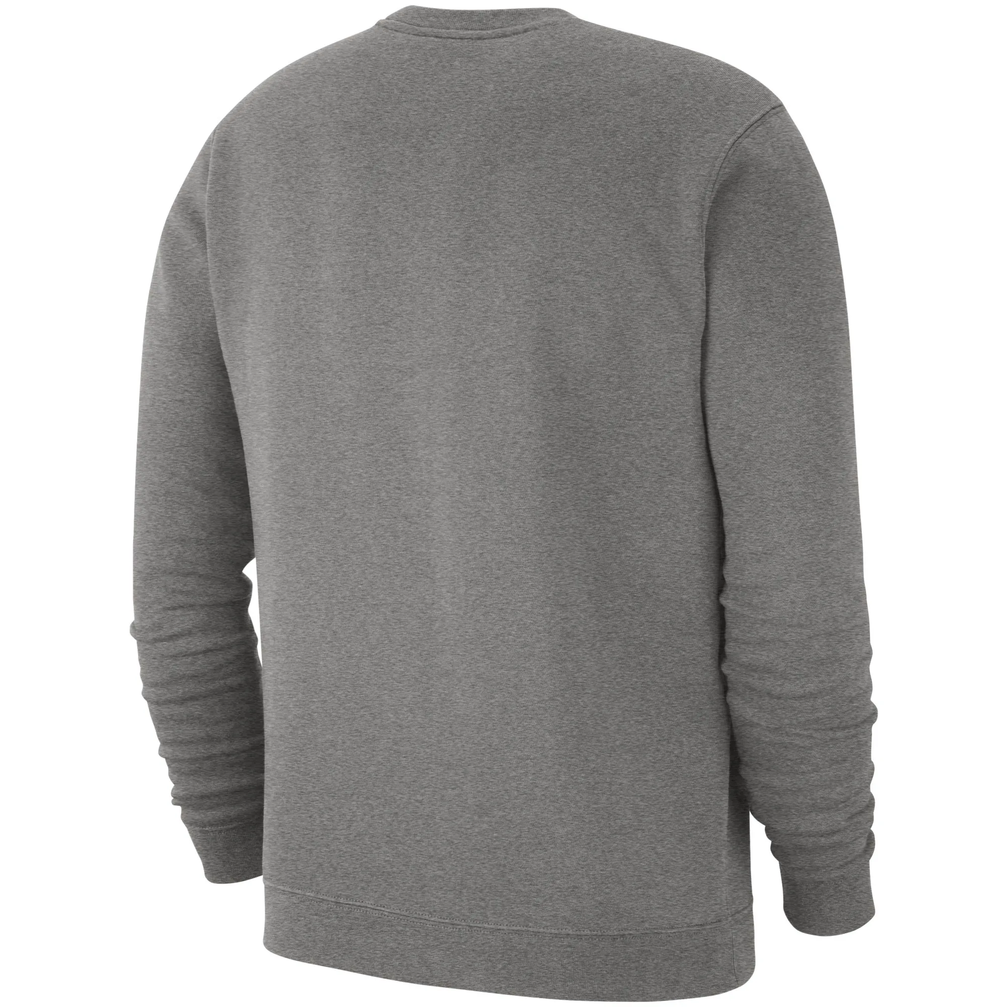 Men's Nike Heathered Gray Arkansas Razorbacks Club Fleece Arch Pullover Sweatshirt