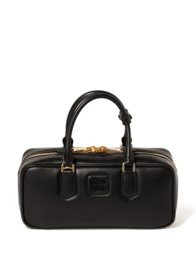 Miu Miu Arcadie leather bag - Black