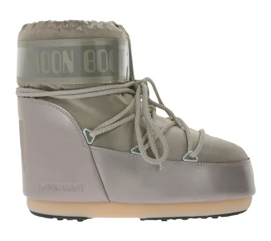 Moon Boot Icon Low Glance stivali invernali da donna stivali invernali lucidi con lacci lunghi 14093500 003 oro